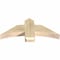 Ekena Millwork Bellingham Rough Sawn Timber Gable Bracket, Douglas Fir, 36"W x 15"H x 4"D x 6"F, 10/12 Pitch GBW036X15X0406BEL00RDF - alternate 4